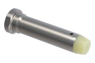 EWS H3 Heavy Carbine Buffer has an aluminum body and white rubber bumper